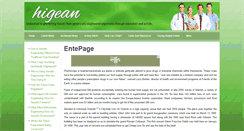 Desktop Screenshot of higean.org